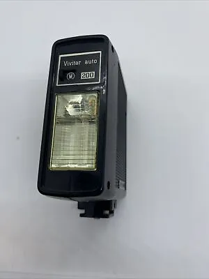 Rare Vivitar Auto 200 Flash Attachment For Vintage Camera Untested 70s As Is • $13