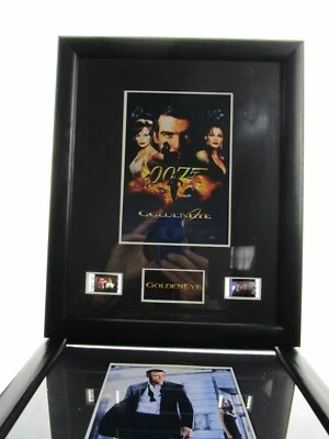 Golden Eye 007 - James Bond 35mm Movie Film Cell 8x10 Matted Display GoldenEye • £30.85