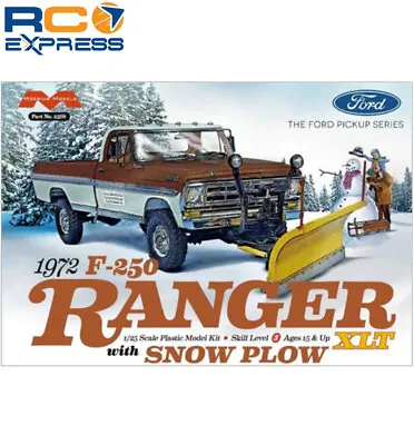 Moebius Models 1972 Ford F-250 4x4 With Snow Plow MOE2568 • $39.99