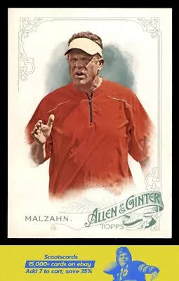 2015 Topps Allen & Ginter Gus Malzahn NCAA Coach #185 Auburn Tigers • $3