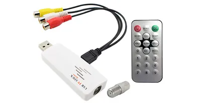 CATV Coax RF Composite RCA S-Video To USB DVR Adapter • $27