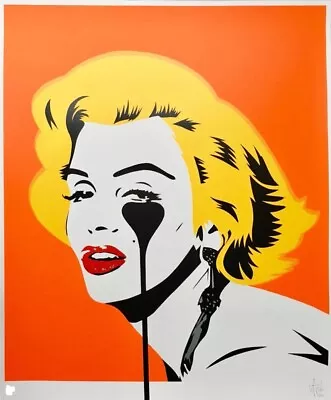 £180 • Buy PURE EVIL - 'Marilyn Glam - Tangerine Dream - ' - RARE LIMITED EDITION PRINT