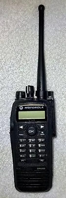 $215.99 • Buy MOTOTRBO XPR 6550 UHF 403-470 MHz DMR Connect Plus With Charger & NEW Battery