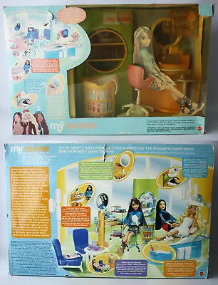 Rare 2003 My Scene So Chic Salon Styling Doll Playset Barbie Mattel New Sealed ! • $169.99