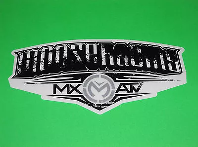 Kx Kxf Rm Rmz Yz Yzf 50 65 80 85 125 250 450 Moose Racing Mx Atv White Sticker  • $7.25