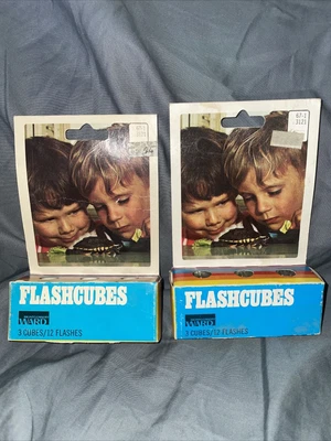 $10 • Buy New Old Stock Montgomery Ward, Photo-3 Cubes=12 Flashes, 2boxes