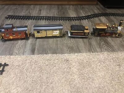 Vintage Gold Rush Express G-Scale Train Set #186 W Some Tracks • $45.99