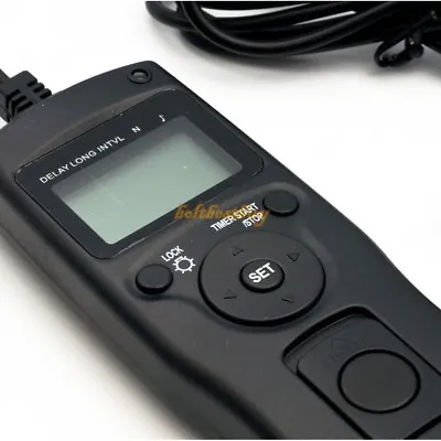 Time Lapse Intervalometer Remote Timer Shutter For Nikon D7000 D5000 D3100 D90 • $26.98