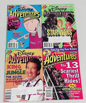 Vintage 1987 Disney Adventures Magazine Lot Of 4 • $14.56
