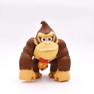 New Super Mario Bros. Donkey Kong Action Figure Plastic Doll Toy 6  • £8.99