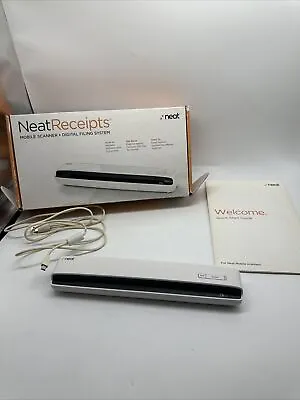 Neat Receipts NM-1000 Mobile Scanner & Digital Filing System For Mac & PC Boxed • $18