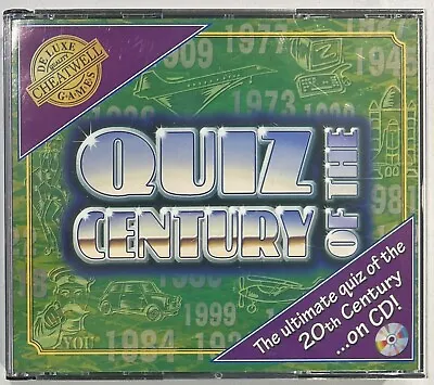 QUIZ OF THE CENTURY Hi-Fi Audio CD Score Pad Pencil Rules  - Free Postage • £6.50