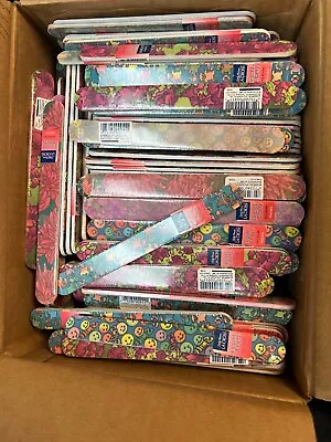 Lot Of  40 Sally Hansen / LaCross  Nail Files  Animated  Design Pl Read Below • $20