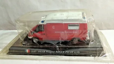 £6.50 • Buy Del Prado Fire Engines 1:57 Scale Vsab Peugeot Boxer Picot 2.5d