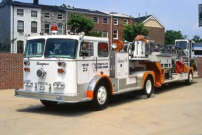 Fire Apparatus Slide- Baltimore City MD Fire Department Seagrave Truck 23 • $5