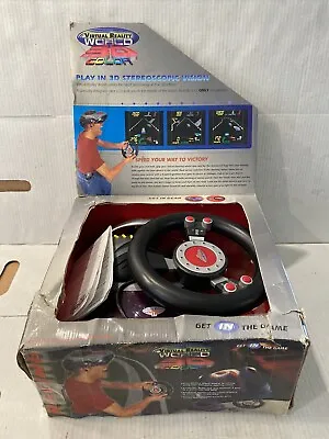 Vintage 2000 Manley Toy Quest Virtual Reality World 3D Color Racing NASCAR KMart • $39.95