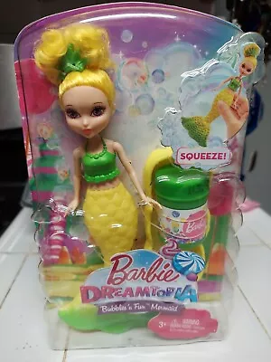 Barbie Dreamtopia Bubbles 'n Fun Mermaid YELLOW 2016 • $34.99