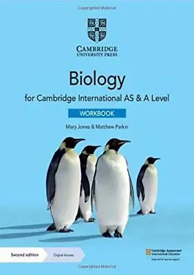 Cambridge International AS  A Level Biology Workbook With Digital Access • £21.72