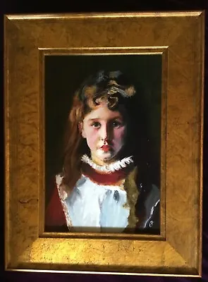 Framed Oil Painting 'A Young Girl' • £350