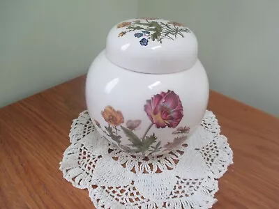 £17.50 • Buy Fine Vintagethe  Masons Pottery Floral Poppy And Flowers Lidded Ginger Jar