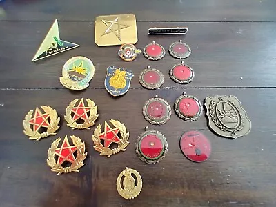 Soviet Middle Eastern Military Police Pins Medals Lot Iraqi Afghan Saudi? • $26