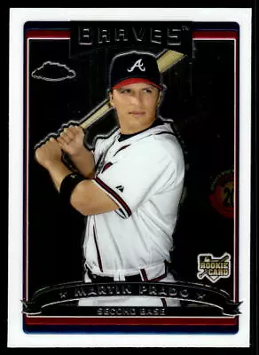 2006 Topps Chrome  300 Martin Prado  Atlanta Braves • $1.59