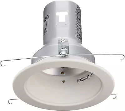 HALO 5001P Recessed Ceiling Light Trim White Baffle White Trim 5 In. • $23.52