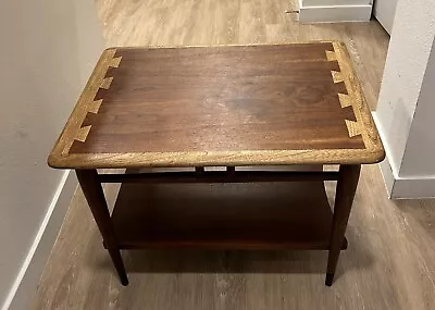 Lane Mid Century Modern Acclaim Walnut Side Table • $250