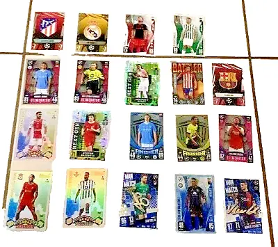 2023-24 Match Attax UEFA-Special Insert Foil Cards-Choose From Dropdown-Single • $1.50