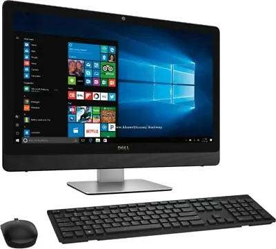 CHEAP FAST DELL 23  AIO Desktop PC QUAD CORE I7 16GB Ram 1TB SSD WIN11 Webcam • £219.99