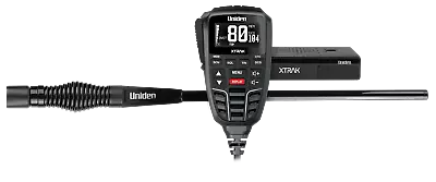 Uniden Smart UHF Radio With Large OLED Display And ATX890S Heavy Duty Antenna • $569.95