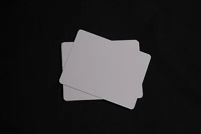 Sublimation Metal White 200mm X 300mm 0.55mm Pre Cut Sheets X 20 Round Corners • £31