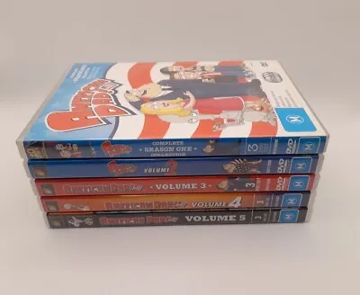 American Dad Volume 1 2 3 4 5 - DVD 15-Disc Box Set PAL Region 4 - Free Postage • $24.45