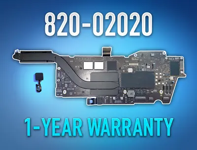 820-02020 Apple Logic Board 2020 A2338 M1 8GB 256GB 13 MacBook Pro 1-Yr Warranty • $408
