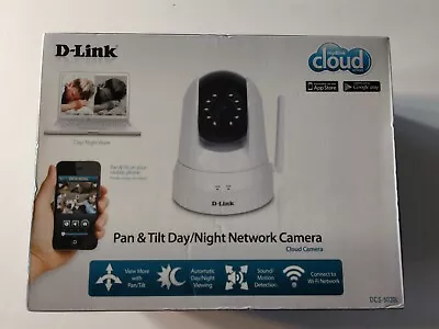 D-Link DCS-5020L Pan & Tilt Day / Night Network Camera Cloud Camera Open Box • $65