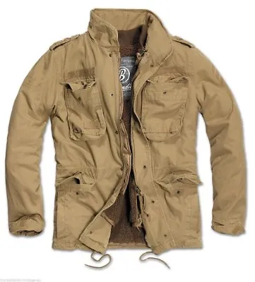 Brandit® US Army M-1965 M65 GIANT Military Warm Lining Field Mens Jacket - Camel • $185.45