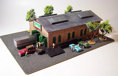 N Scale Built Diorama:  Industrial Building United Technologies For Layout • $30