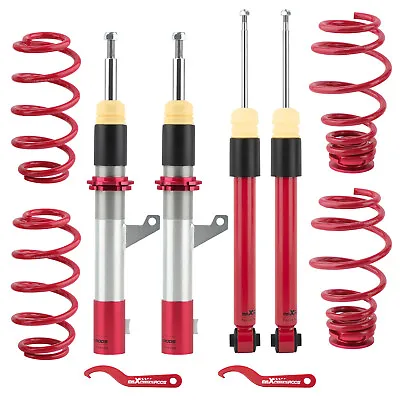 STREET COILOVER KIT Fit For VW MK5 MK6 JETTA SEDAN 2011-2014 SHOCKS ABSORBER • $215