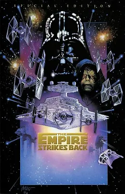 Star Wars Special Edition : The Empire Strikes Back Movie Poster  : 11  X 17   • $13.96