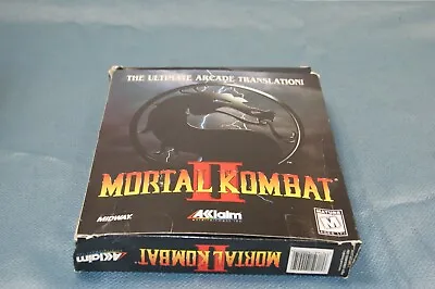 Mortal Kombat 2 Acclaim Entertainment Dos PC 3.5” Floppy / Box / Manual NEW!RARE • $300