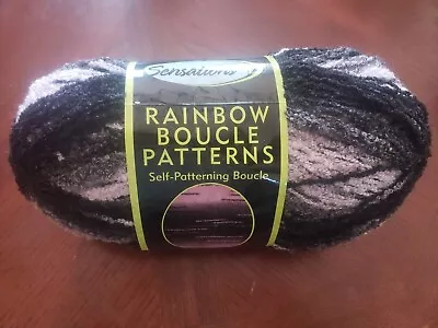 Sensations Jo-Ann Rainbow Boucle Yarn - Many Colors 11 Oz • $17.50