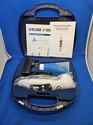 Roscoe US Pro 2000 2nd Edition White Portable Ultrasound W/ Case & Accessories • $80