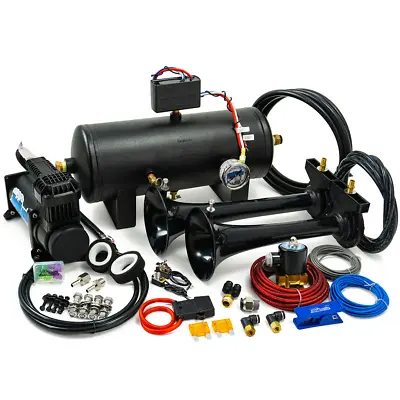 HornBlasters Rocker 2 Gallon Air Horn Kit For Truck Or ATV / UTV With Compressor • $675.99