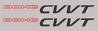 DOHC CVVT SOLID 2 COLORS Vinyl Sticker Decals - SET Of 2 • $9