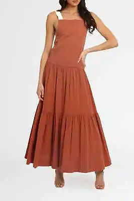 $99 • Buy Bec And Bridge Aleah Maxi Dress Size 8