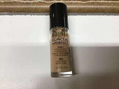 Milani Conceal + Perfect 2-in-1 Foundation + Concealer - 03 Light Beige • $7.50