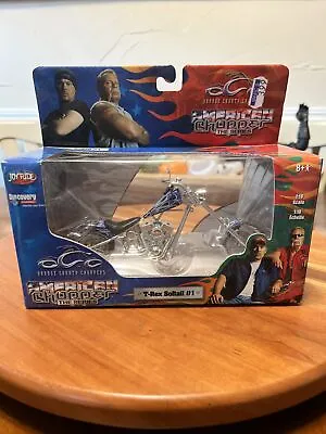 Orange County Choppers T-Rex Softai #1 Blue Die Cast Motorcycle • $21.20