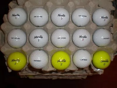 Maxfli Noodle Easy Distance & Distance 15  Mint Golf Balls • $17.99