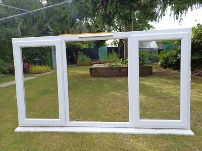 £25 • Buy 1 Used Upvc Double Glazed White Window 202cm X 112cm