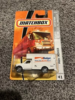 Matchbox 2009 City Action Mbx Mover Budget  Rental Box Truck #41  White • $13.89